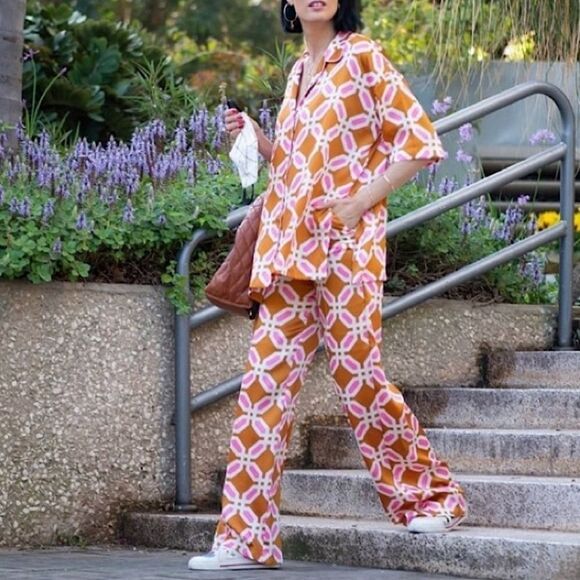 Zara Set Printed 2 Piece Matching Set Size XS - Picture 7 of 16